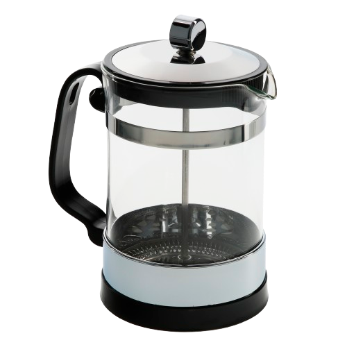 Cafetera Francesa De Cristal Y Acero Inoxidable - ORYX