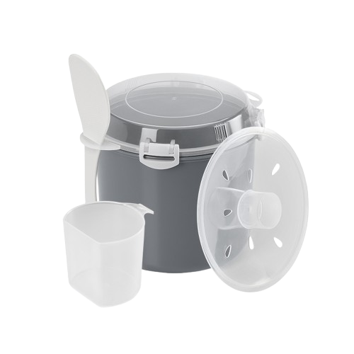 Cocedor de arroz y cereales para microondas - METALTEX
