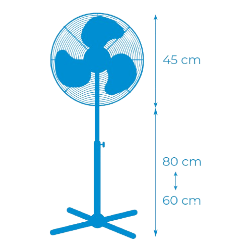Ventilador de pie - EDM