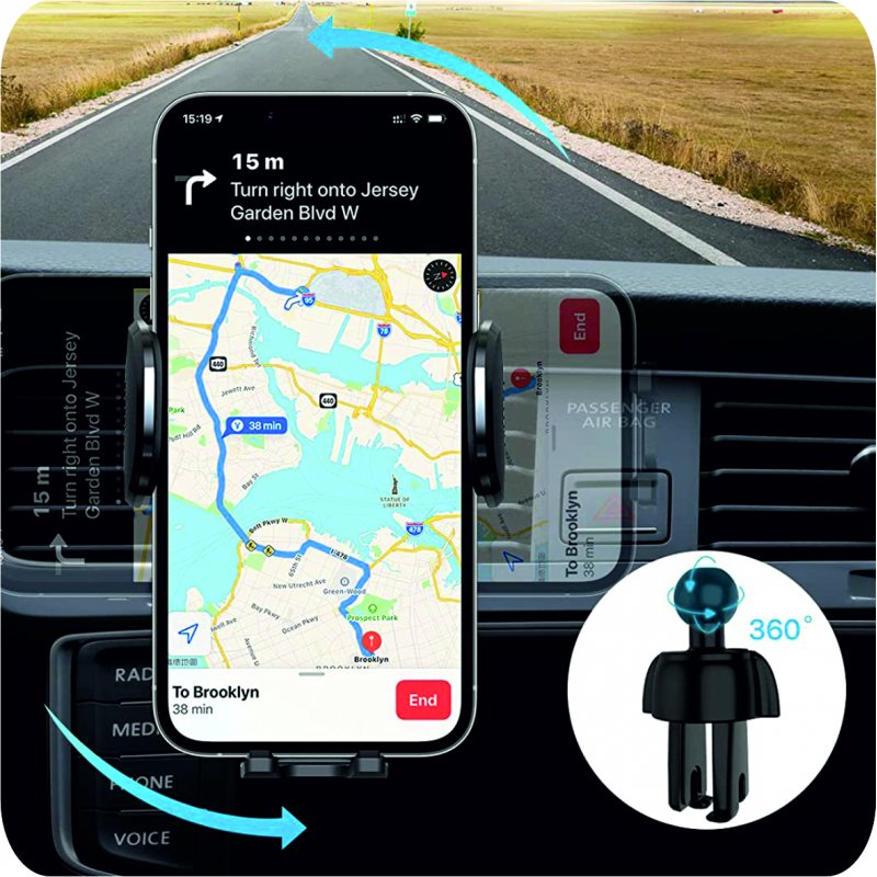 Soporte Universal para Coche Carbono - COOL