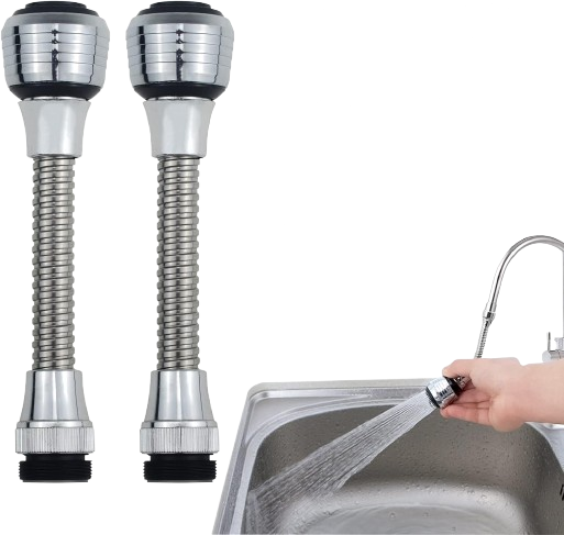 Extensores de grifo flexibles de 360 grados