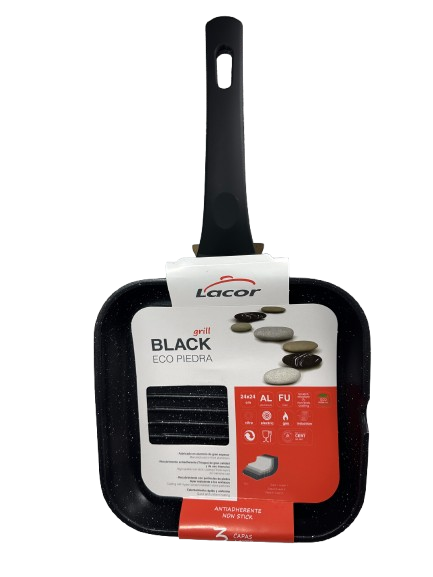 Sartén grill Black eco piedra - LACOR