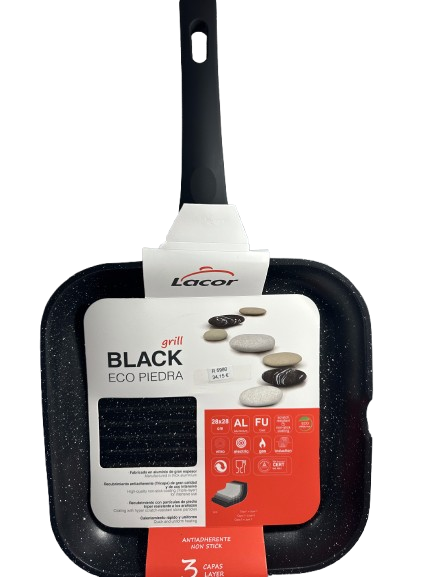Sartén grill Black eco piedra - LACOR
