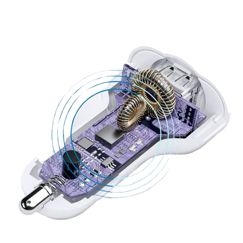 Cargador Coche Universal Entrada USB + Entrada Tipo C - COOL (30W)
