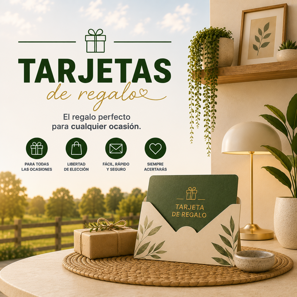 TARJETAS DE REGALO