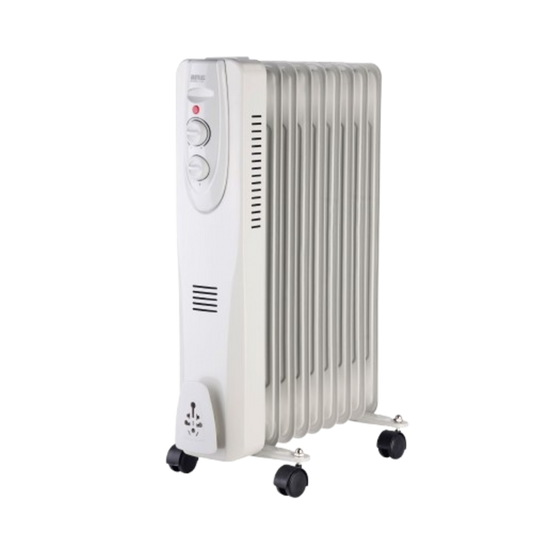 Emisor Térmico Radiador de Aceite OLIO - Calefactor Eléctrico Portátil para Estancias y Dormitorios