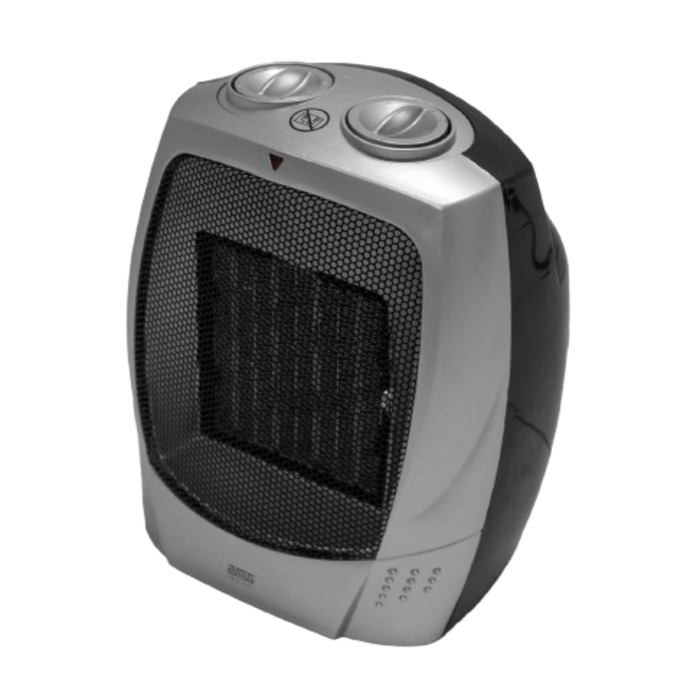 Calefactor Cerámico Mod. BLAZE - Termoventilador Eléctrico Silencioso para Baño, Dormitorio y Casa