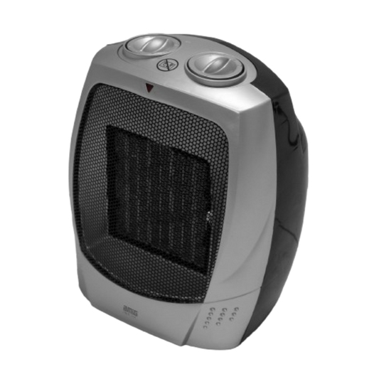 Calefactor Cerámico Mod. BLAZE - Termoventilador Eléctrico Silencioso para Baño, Dormitorio y Casa