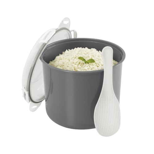 Cocedor de arroz y cereales para microondas - METALTEX