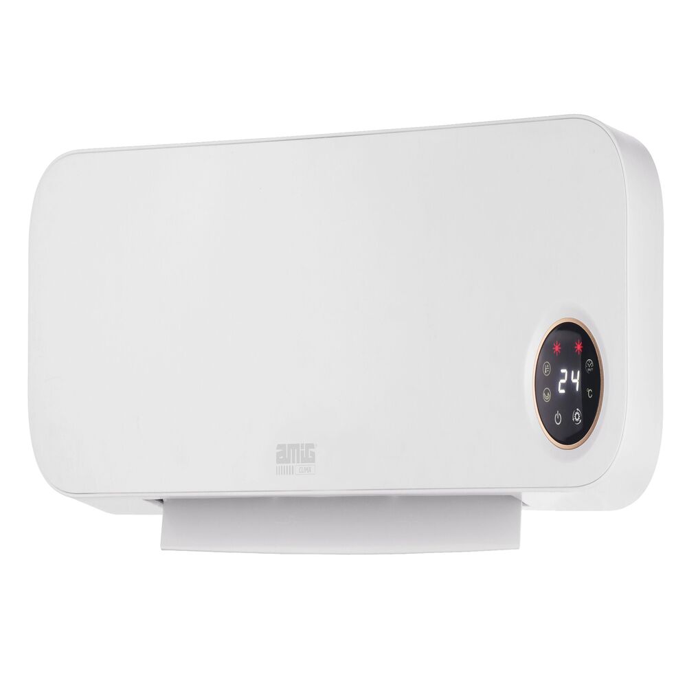 Calefactor Cerámico de Pared Mod. KILAUEA - Climatizador Vertical Colgante de Rápido Calentamiento