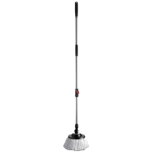 Fregona con mango telescópico de Acero Inoxidable TWISTER- Tatay