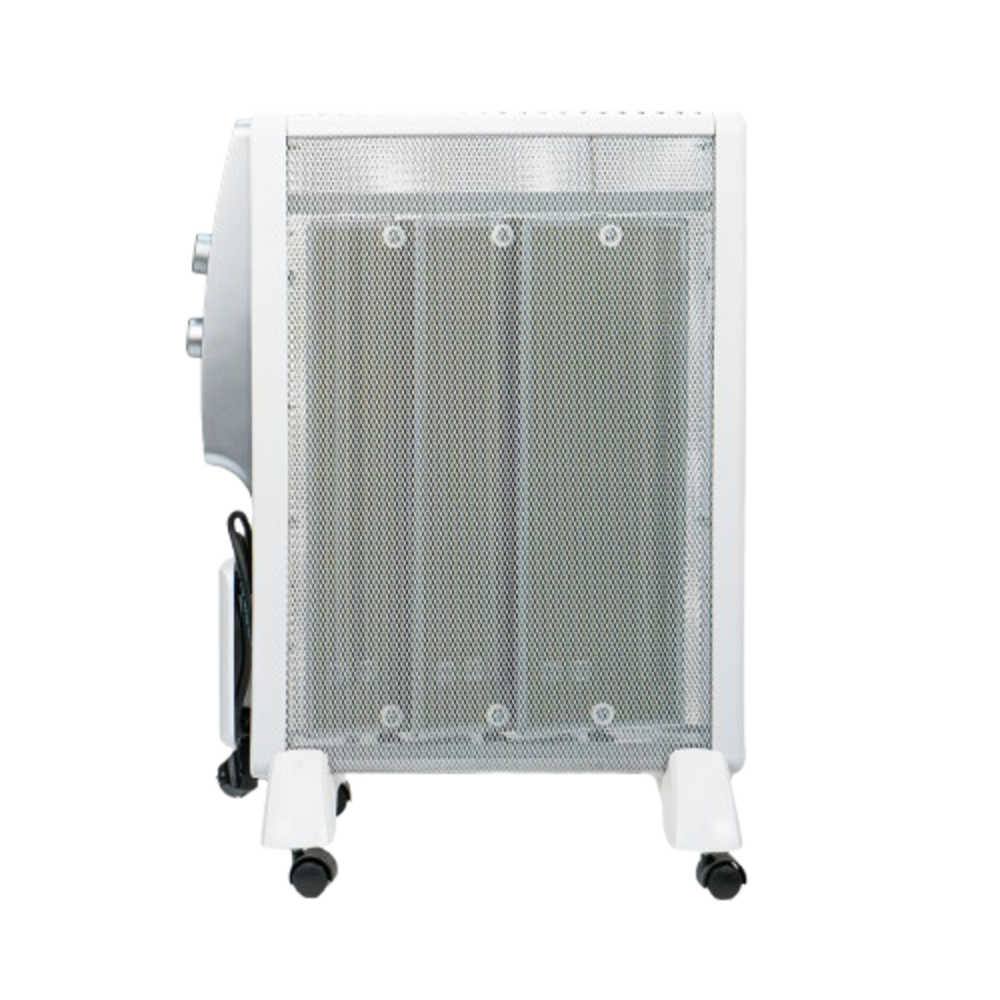Calefactor de Mica Mod. AURA - Estufa Eléctrica Silenciosa de Rápido Calentamiento para Habitaciones