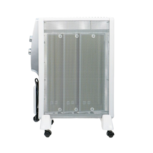 Calefactor de Mica Mod. AURA - Estufa Eléctrica Silenciosa de Rápido Calentamiento para Habitaciones