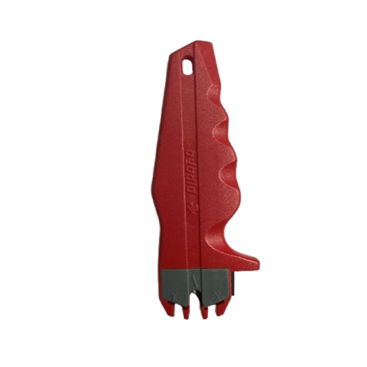 Afilador de Cuchillos y Tijeras Piraña - Afilador Manual Ergonómico para Cocina, Hogar y Profesional