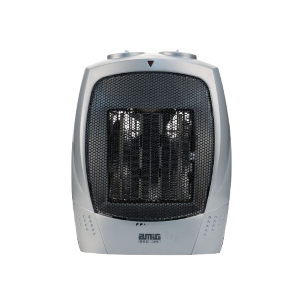 Calefactor Cerámico Mod. BLAZE - Termoventilador Eléctrico Silencioso para Baño, Dormitorio y Casa