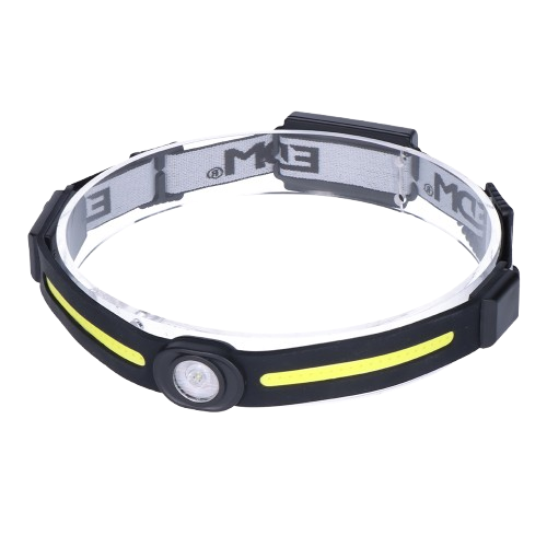 Linterna de cabeza LED 3W + 5W recargable - EDM