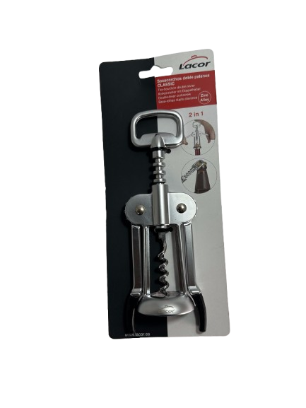 Sacacorchos doble palanca CLASSIC - LACOR
