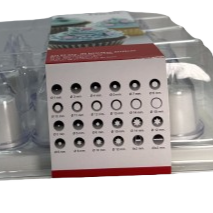 Set 24 pcs. de boquillas acrilicas - LACOR