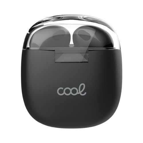 Auriculares Stereo Bluetooth Dual Pod Earbuds - COOL Vision Negro