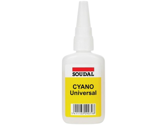 Pegamento cyano universal - SOUDAL